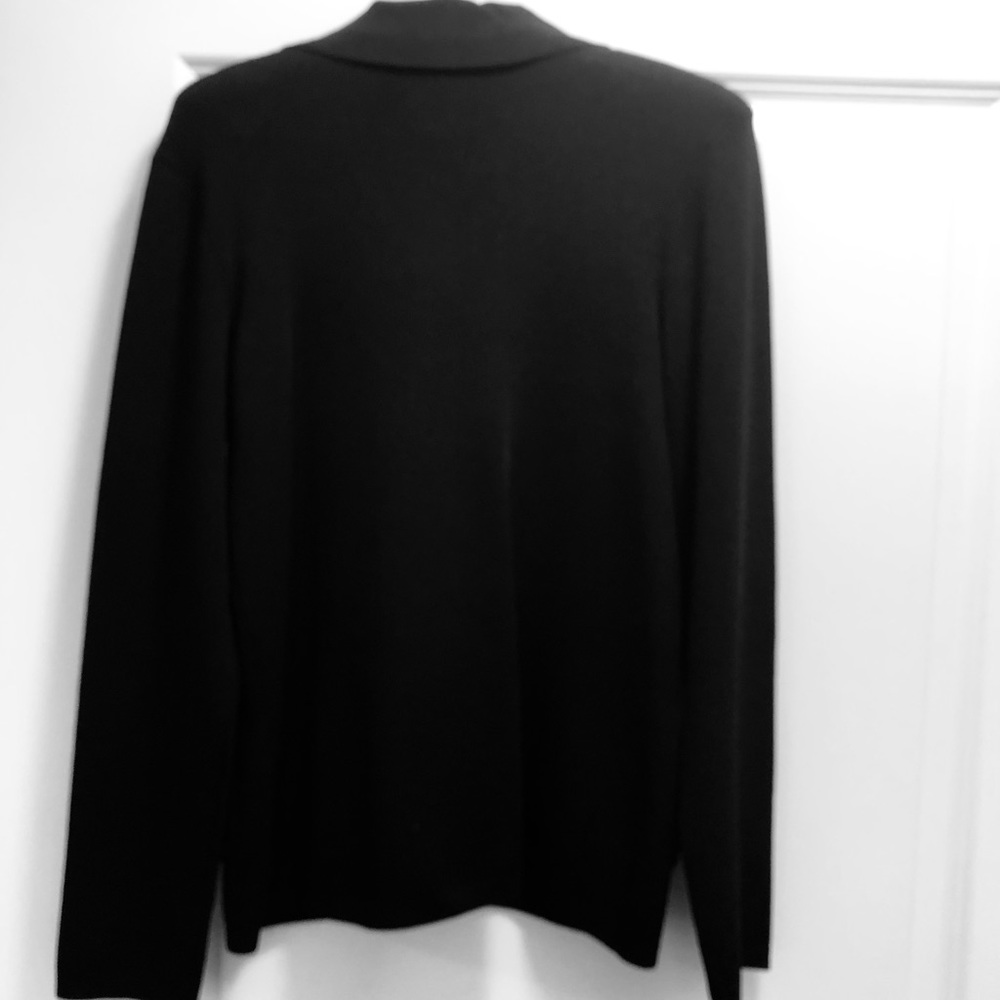 Yarn and Stitches Cardigan ~ NWOT ~ Size Small ~ Black - Picture 2 of 6